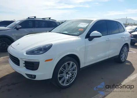 2017 Porsche Cayenne Platinum Edition z USA, uszkodzony, nr VIN WP1AA2A21HKA91128